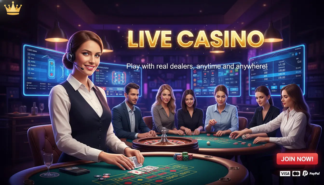 Live Casino bei Moonwin casino